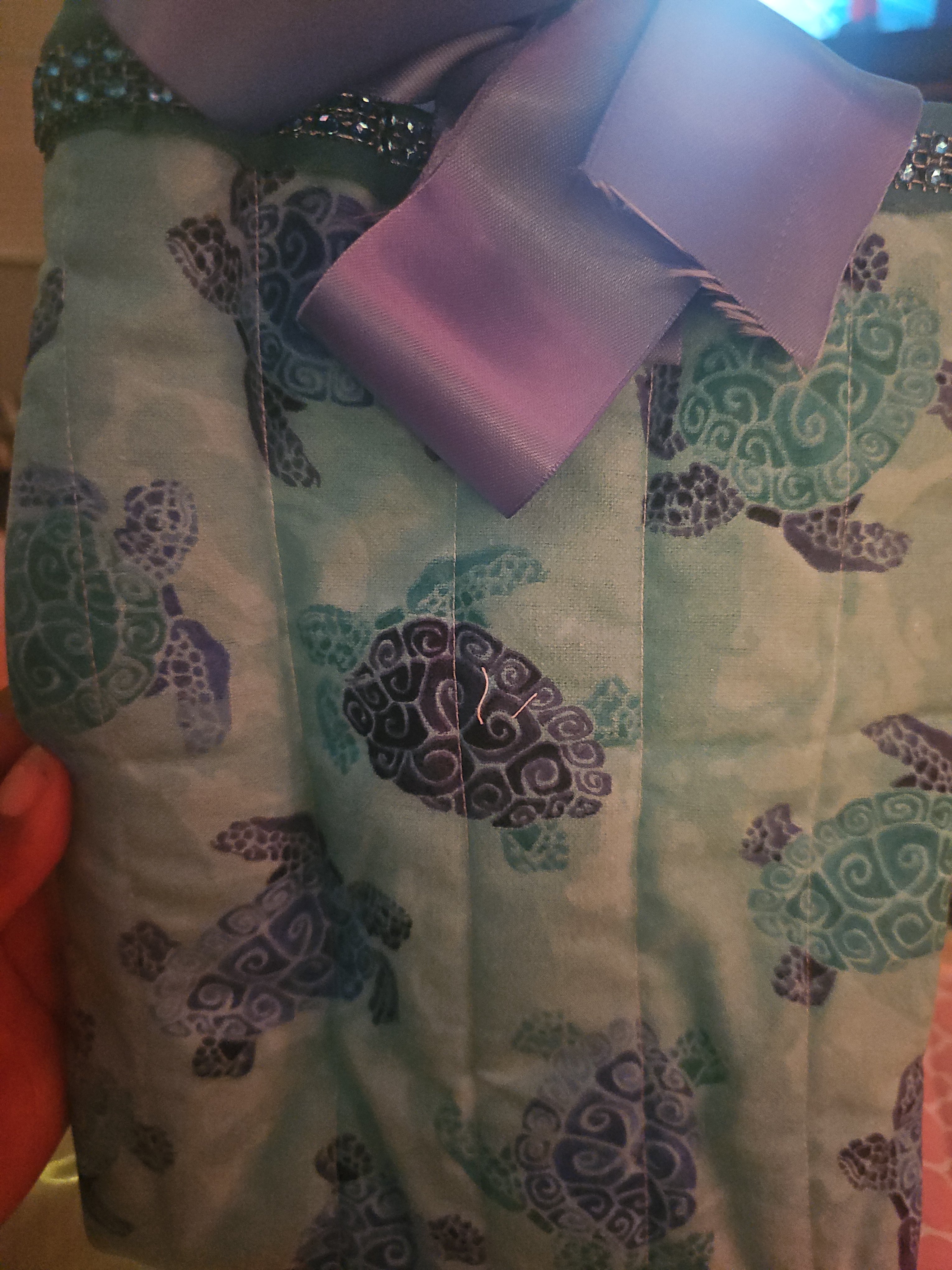Sea turtle book sleeve